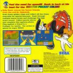 Sonic the Hedgehog - Pocket Adventure Box Art Back